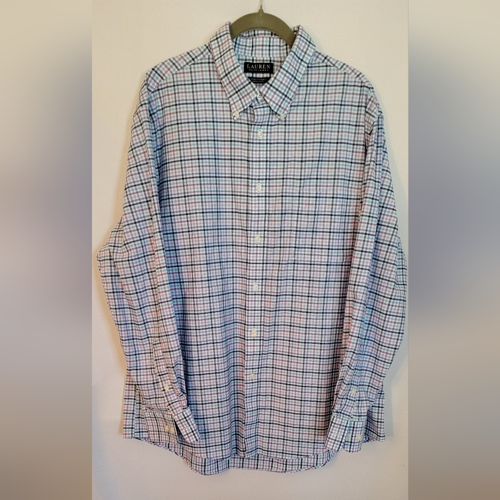 Ralph Lauren Black Label Men's Long Sleeve Shirt Size XL (34/35, 17.5)